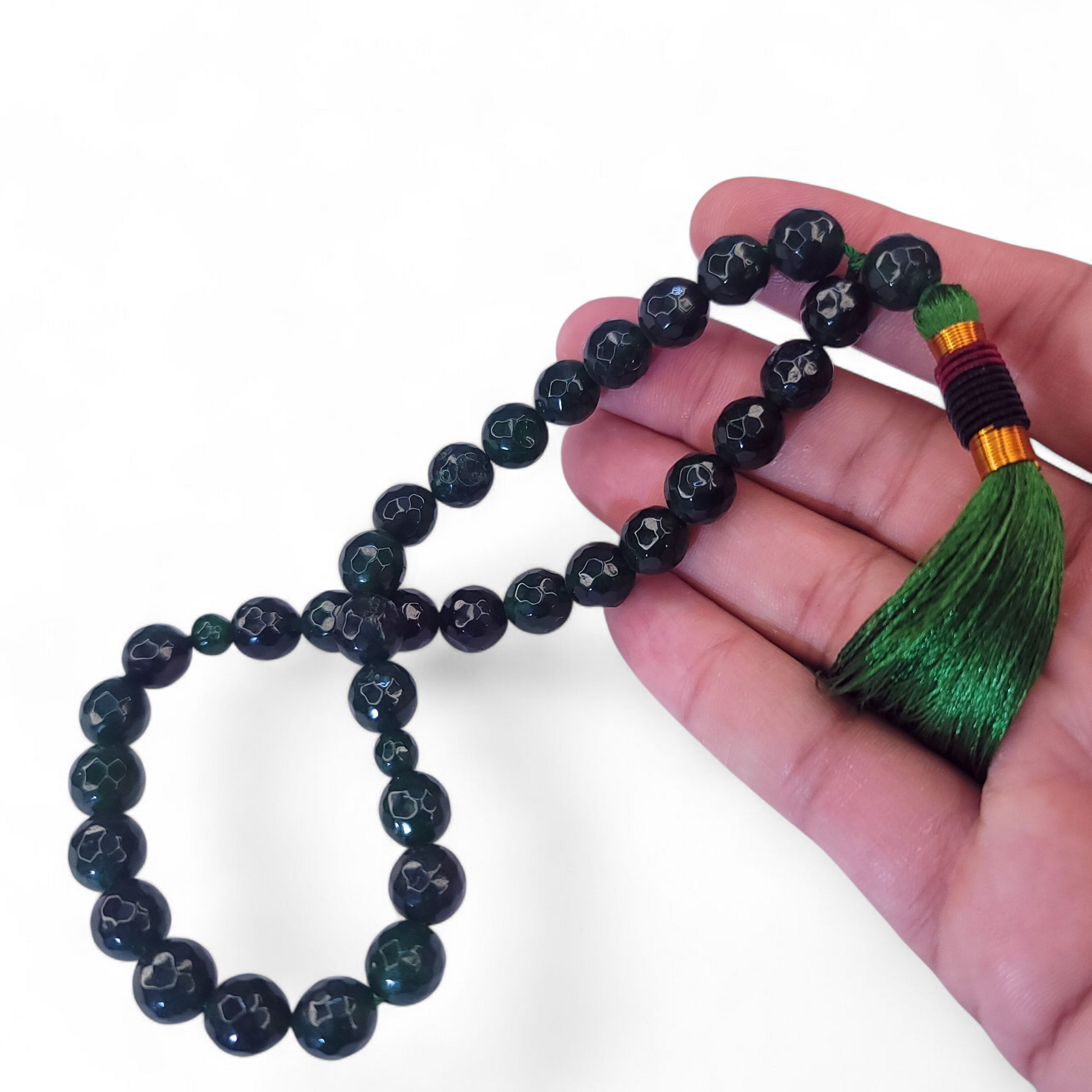 A Gift of Grace – Green Emerald like Beads