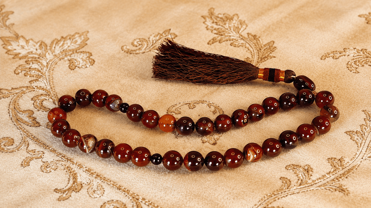 Aqeeq Tasbeeh Collection - Maimoon Gallery