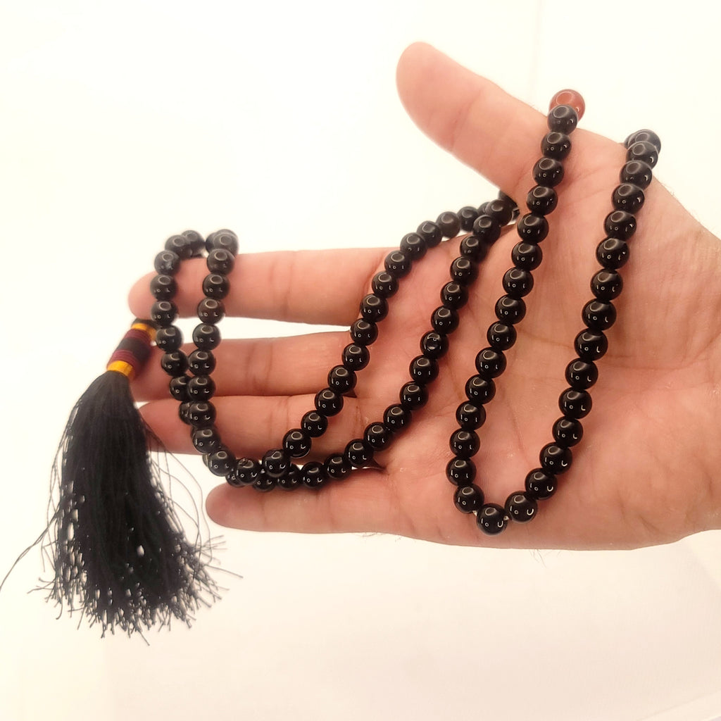 Black Sulemani Aqeeq Tasbeeh