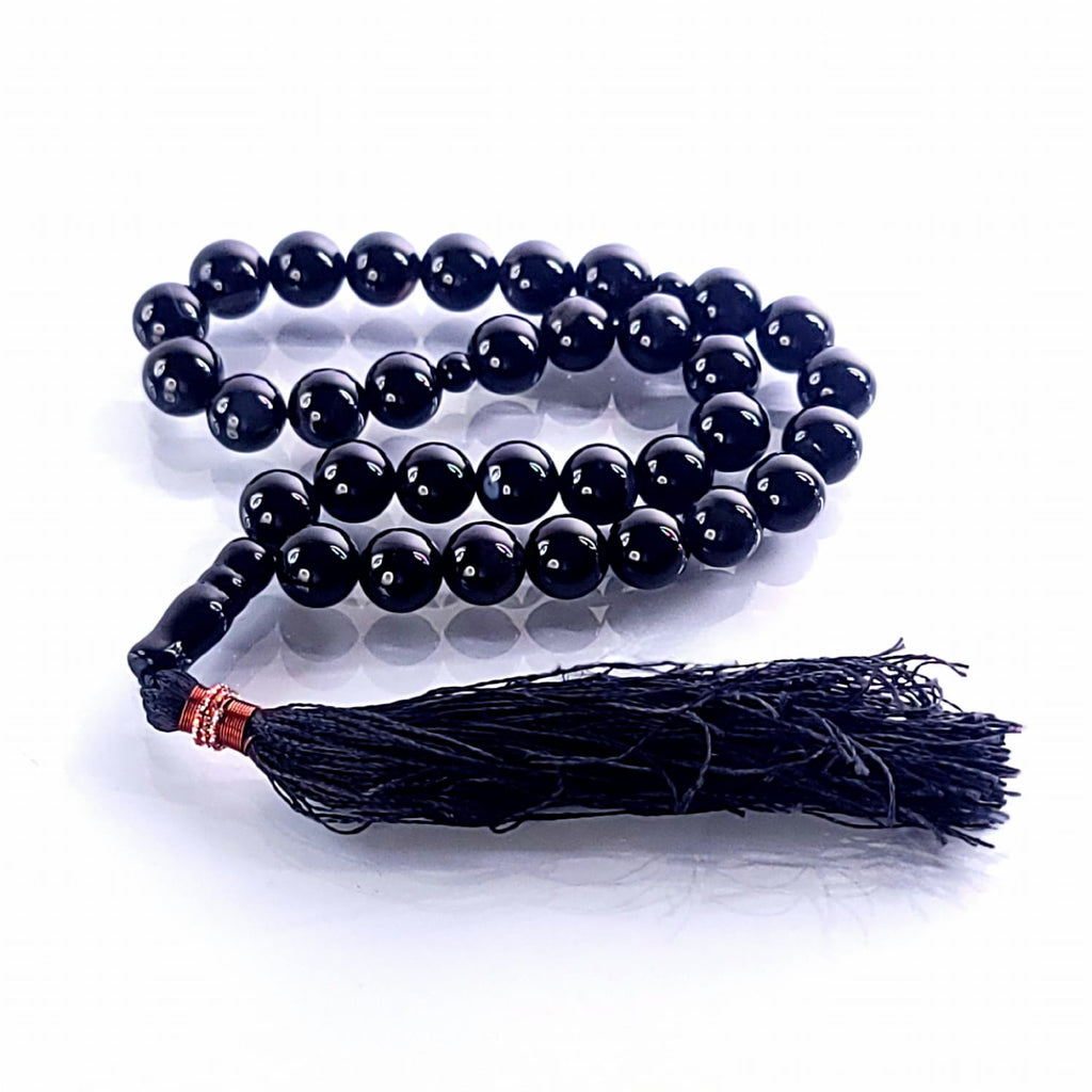 Black Sulemani Aqeeq Tasbeeh