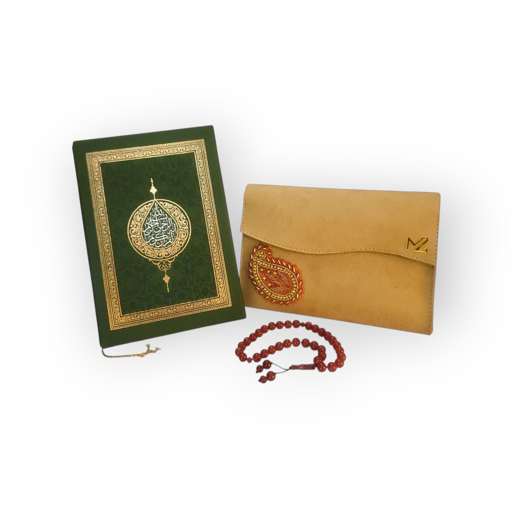 Beautiful ,elegant and durable Quran Majeed cover.