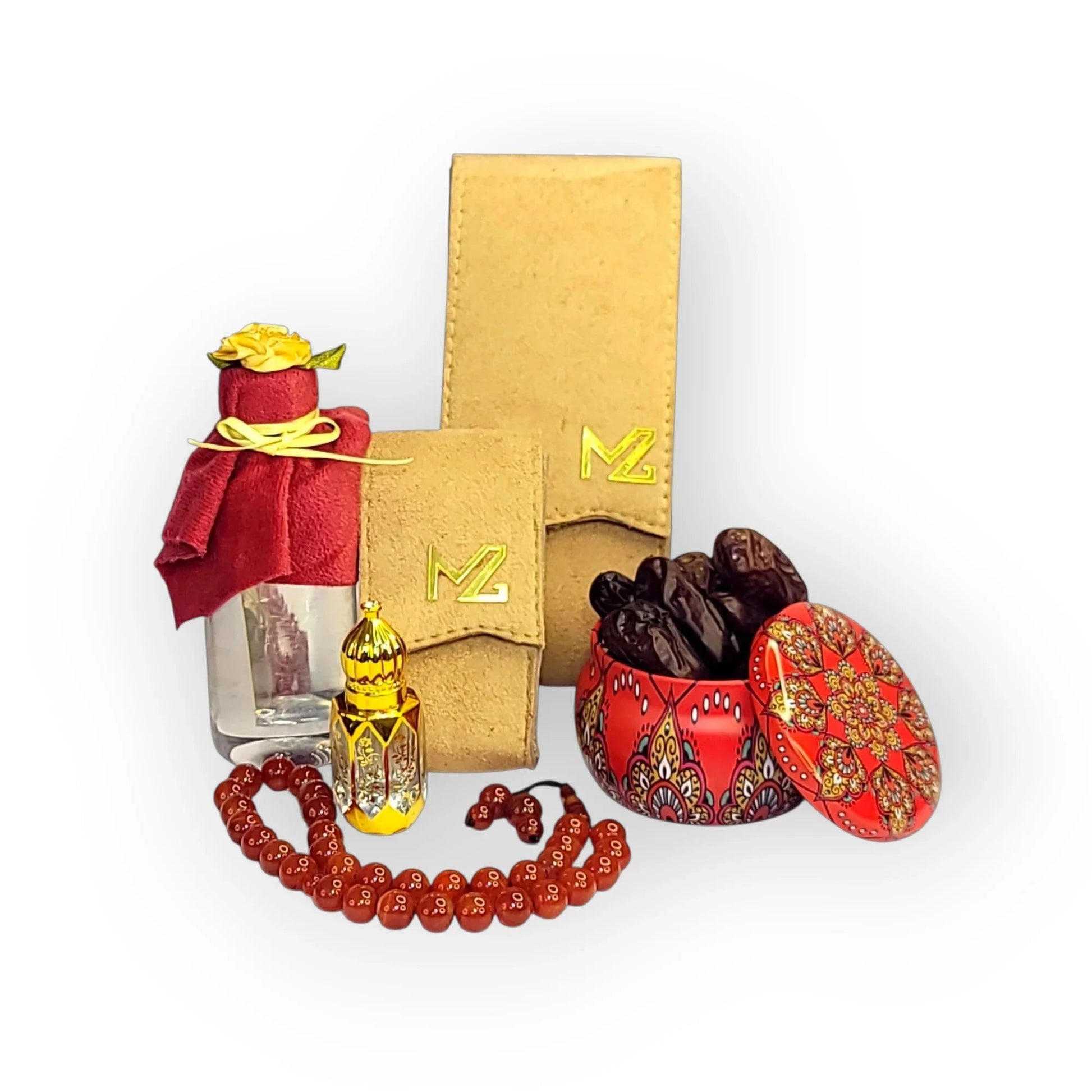 Blessings in a Box – Tasbeeh, Attar & Zam Zam - Maimoon Gallery
