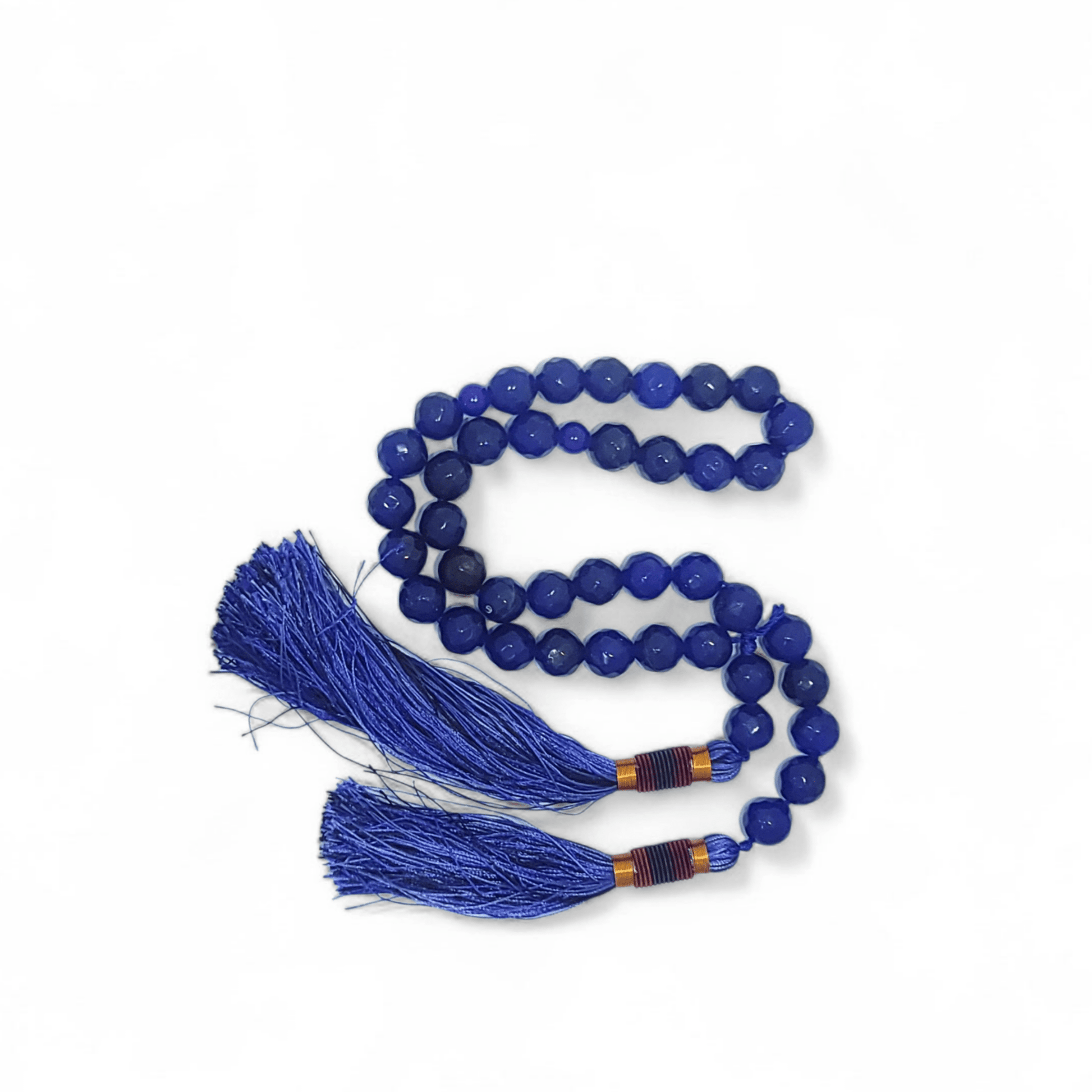 Gracefully Crafted with deep Purple Jade stones - Maimoon Gallery