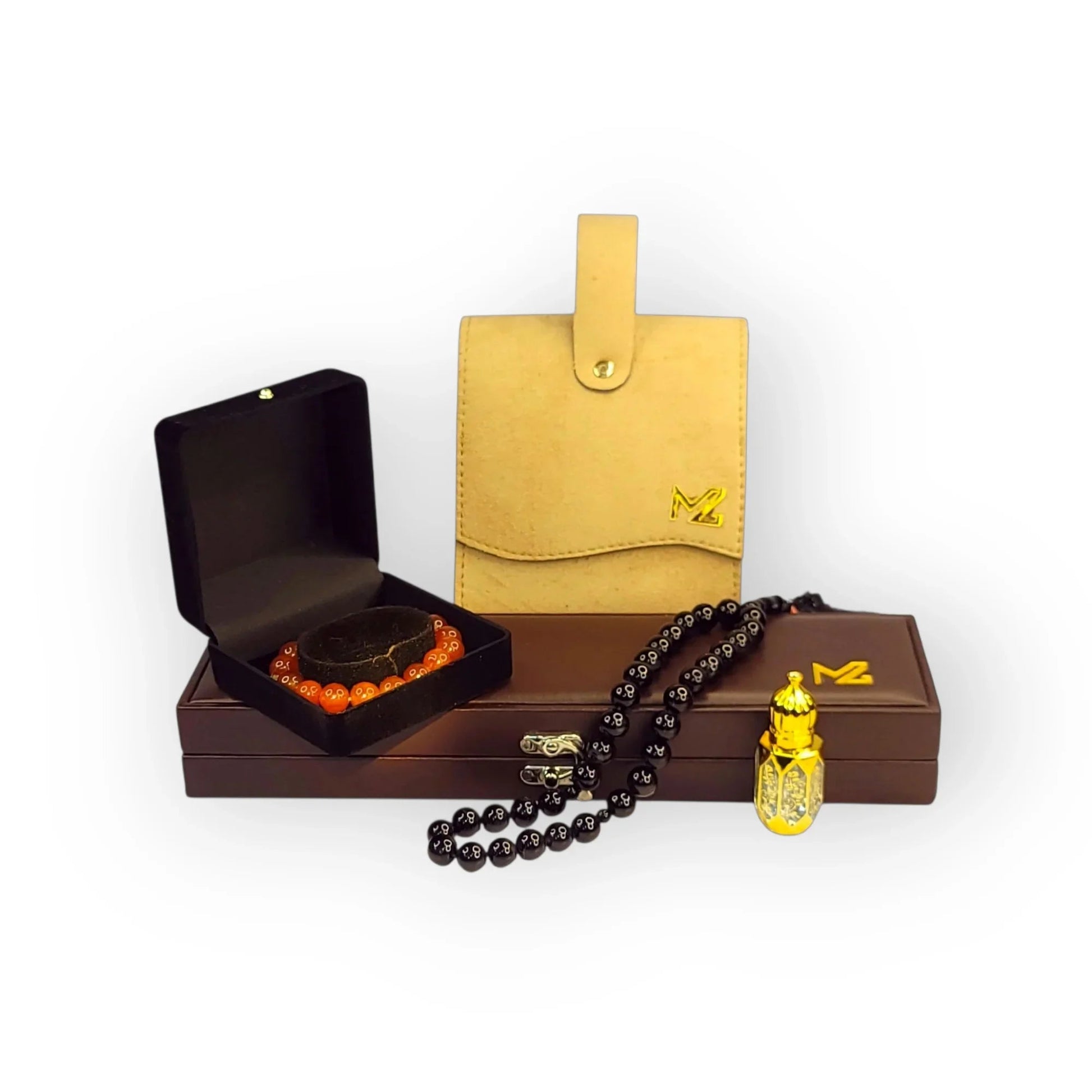 Luxury Gift Box – Attar, Tasbeeh & Bracelet - Maimoon Gallery