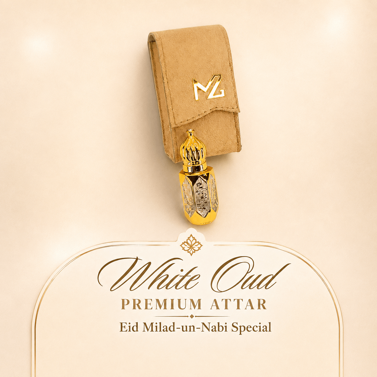 Premium White Oud Attar – Eid Milad-un-Nabi Special - Maimoon Gallery