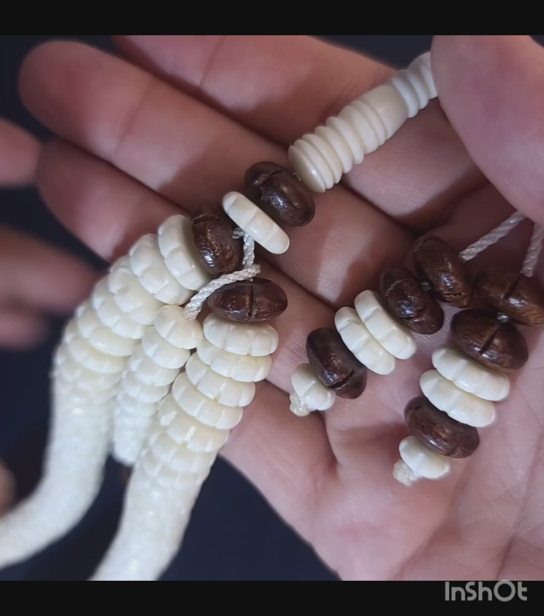 Camel Bone Tasbeeh 100 Beads – Handmade Islamic Prayer Beads