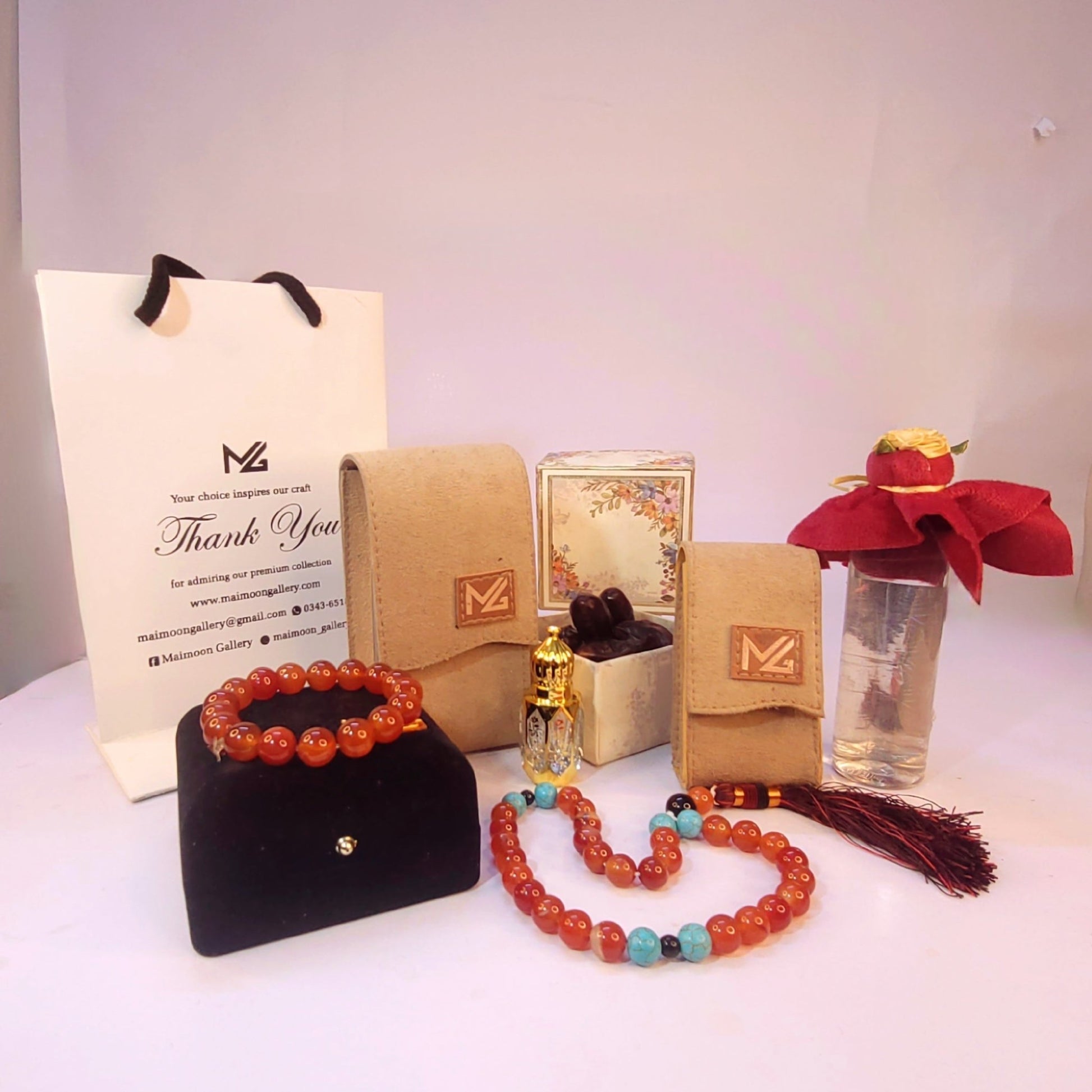 Ramzan Ibadah Elite Gift Box – A Premium Ramadan Gift of Faith & Elegance - Maimoon Gallery