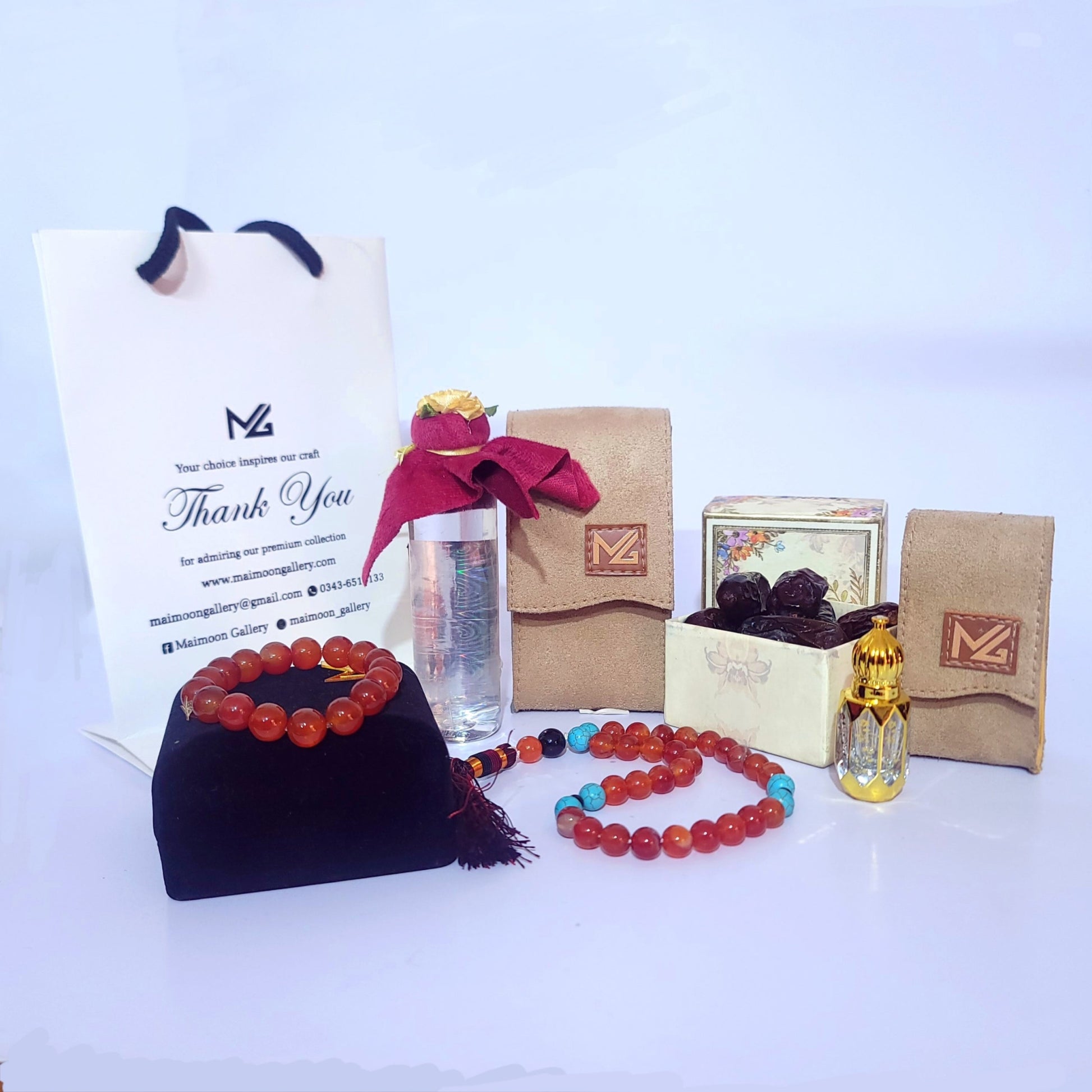 Ramzan Ibadah Elite Gift Box – A Premium Ramadan Gift of Faith & Elegance - Maimoon Gallery