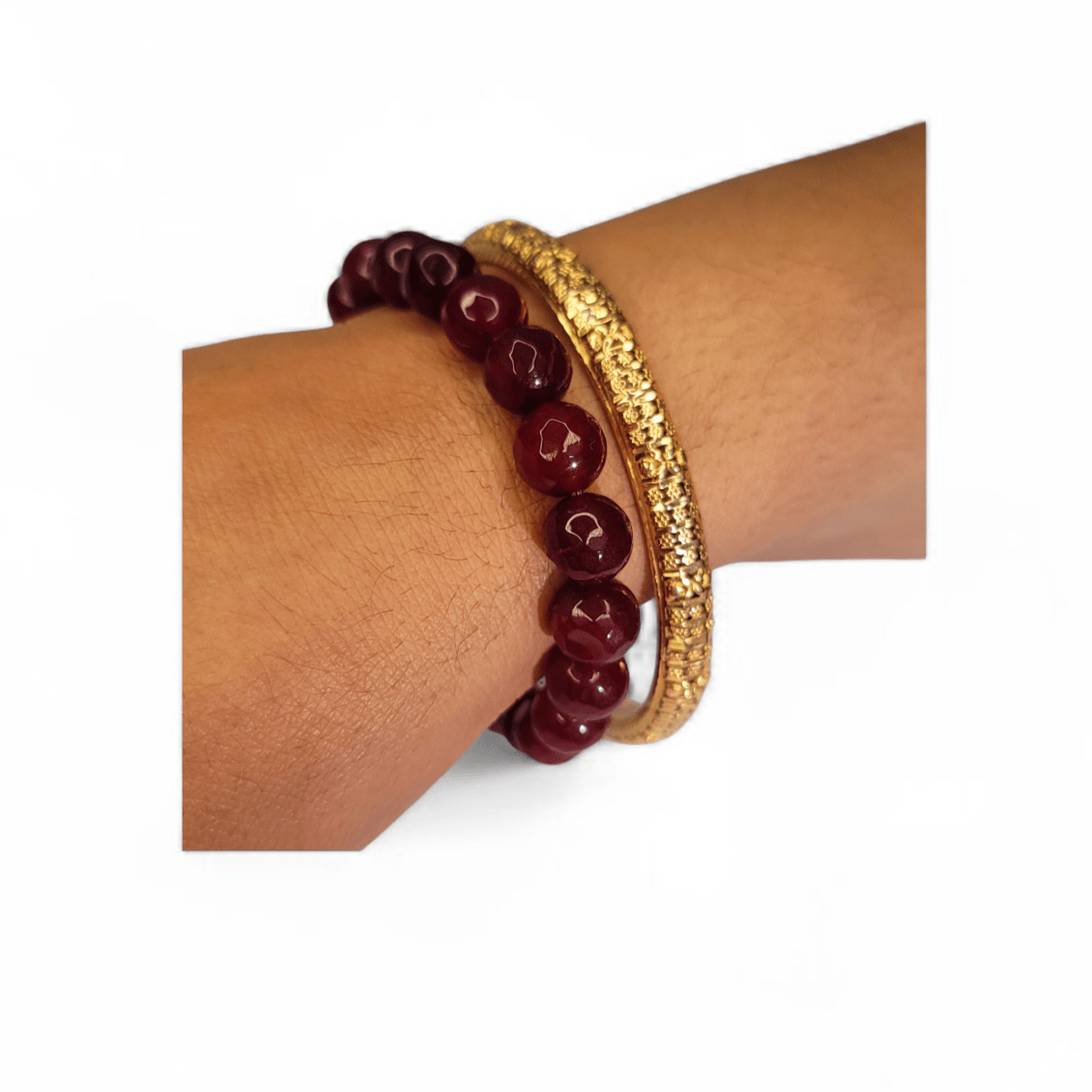 Red Jade Bracelet – Energy & Elegance | Maimoon Gallery - Maimoon Gallery
